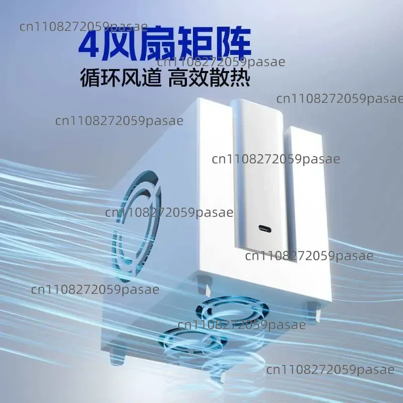 Suitable for  graphics card four fans stepless speed regulation radiator cooling special other