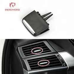 For BMW X5 X6 E70 E71 Air conditioning vent toggle piece outlet card pad clip repair bag wind direction adjustment plectrum knob