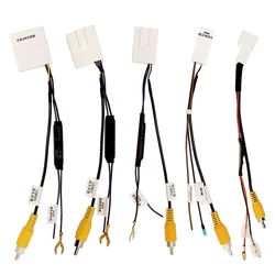5pcs 4pin 8Pin 16Pin 20Pin 24Pin For Toyota Original Factory Camera Video Output Car Reverse Camera Output Video Adapter Cable