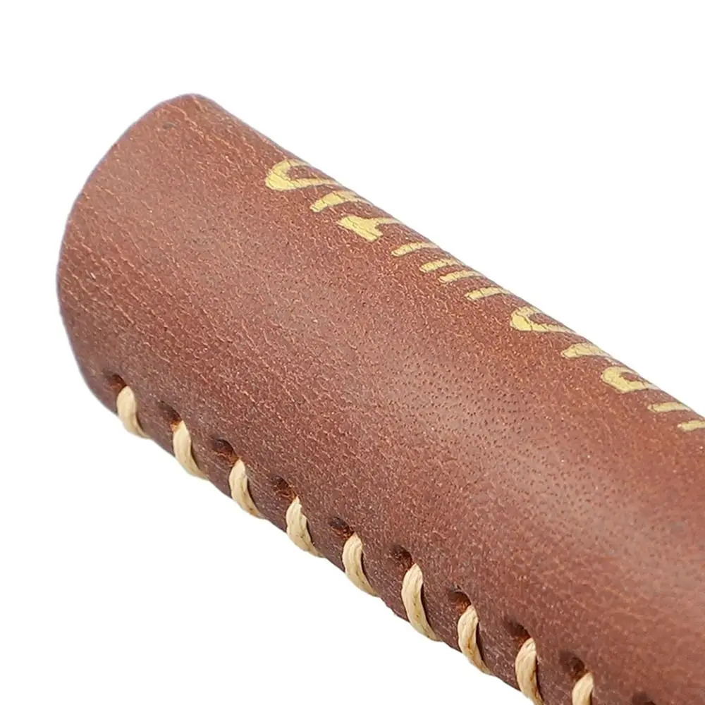 

1Pcs Leather Snooker Cue Tip Cover Dustproof Moistureproof Billiard Stick Protector Practical Snooker Pool Pole Cover