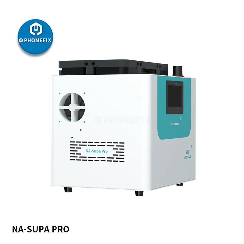 NASAN NA-SUPA PRO Built-in Pump LCD OCA Laminating Air Bubble Remove Machine For Smart Phone Flat and Curved Touch Screen Repair