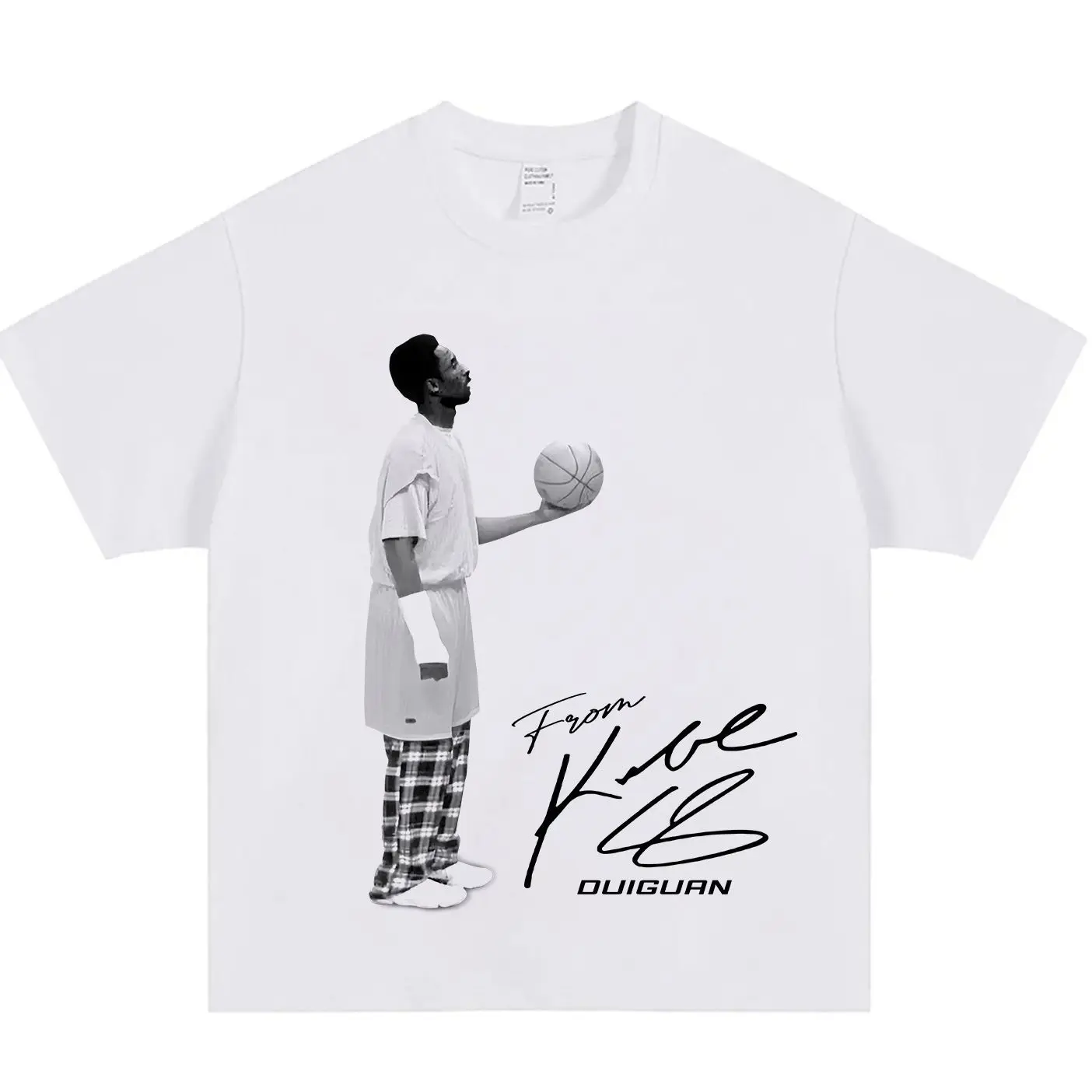 American-style Printed Crew-neck Short-sleeved Trendy Pure Cotton Casual T-shirt Loose-fitting for Men Rare Stylish Bestseller