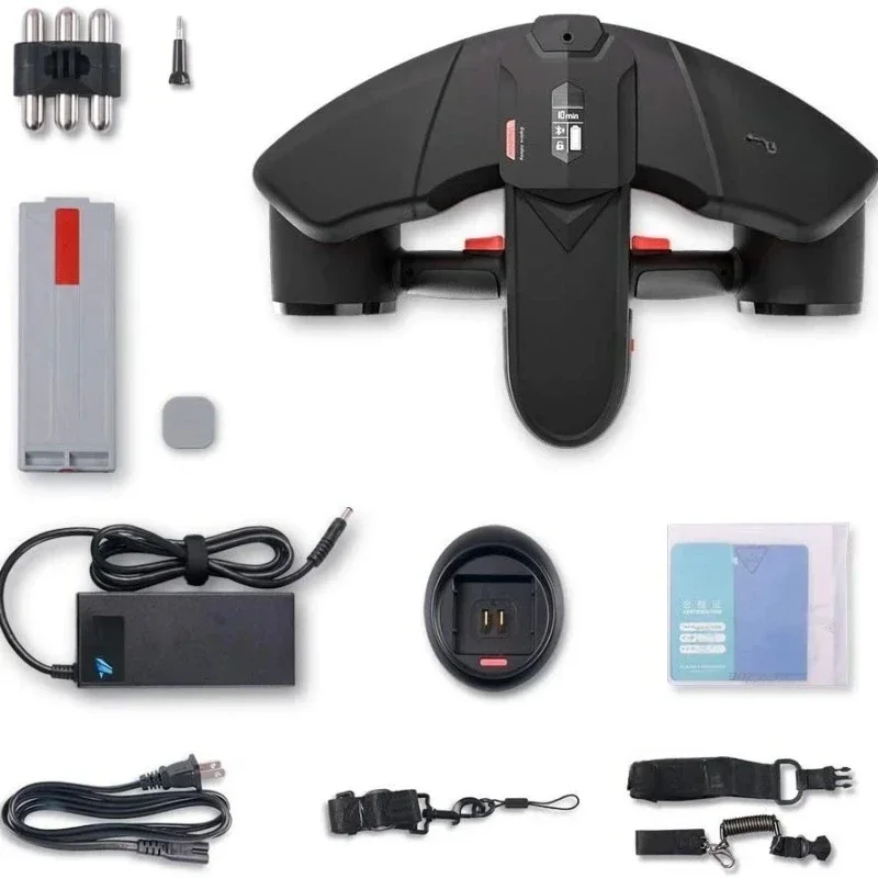 Hand-Held Underwater Thrusters Diving Equipment for Scuba Diving Swimming Red Blue Black Color Options Available