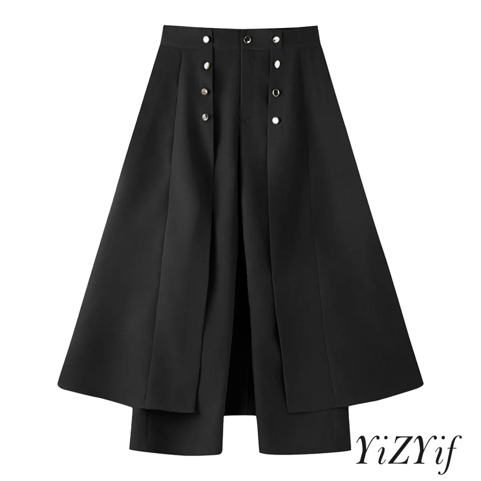 

Mens Elegant Tailcoat Long Pants with Flexible Fashion Steampunk Gothic Gothic Wear Club Streetwear for Special Occasions Party