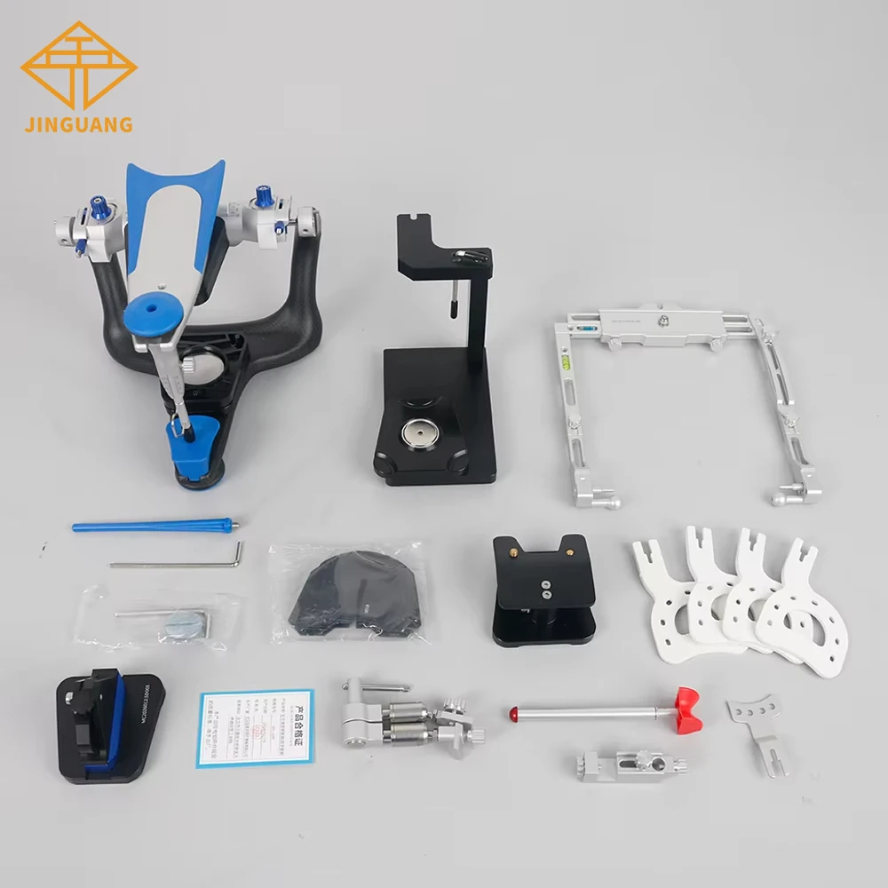 Dental Laboratory Fully Adjustable Dental Articulator and Face Bow Complete Set for AG System