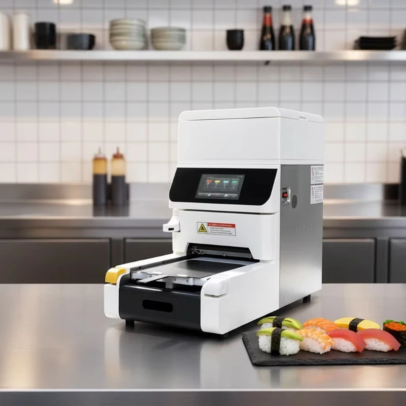 Customized Automatic Sushi Rice Spreading Machine High Output Sushi Rice Sheeter Sushi Making Machine