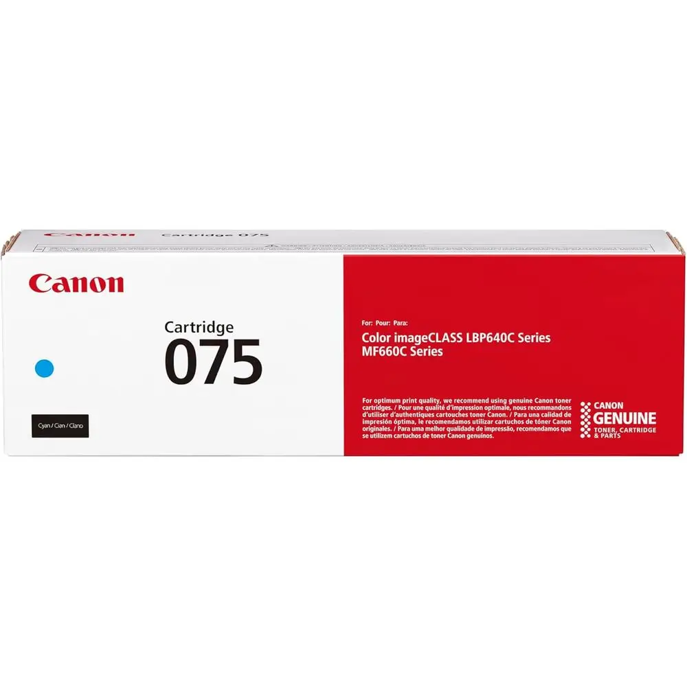 

Совместимый тонер-картридж 075 Cyan для лазерных принтеров серий M660 и LBP640