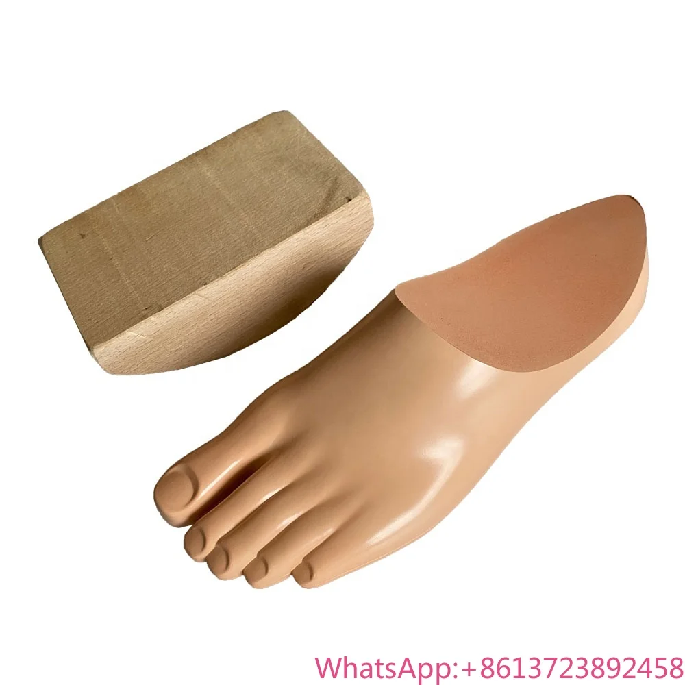 

Artificial Limbs Prosthetic Polyurethane Beige Pirogoff Foot for Prosthetic Leg High Quality Prosthetic Foot