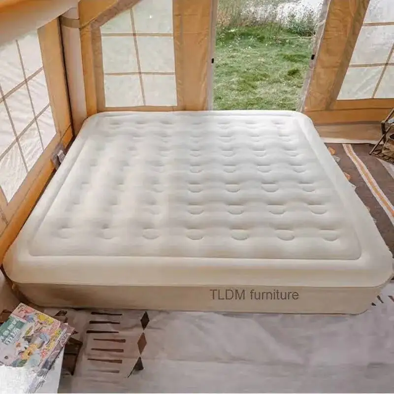 Camping Built-in Pump Folding Travel Pad Seatings Sleeping Pad Outdoor Inflatable Single Double Triple Bed Portable Camping Tent
