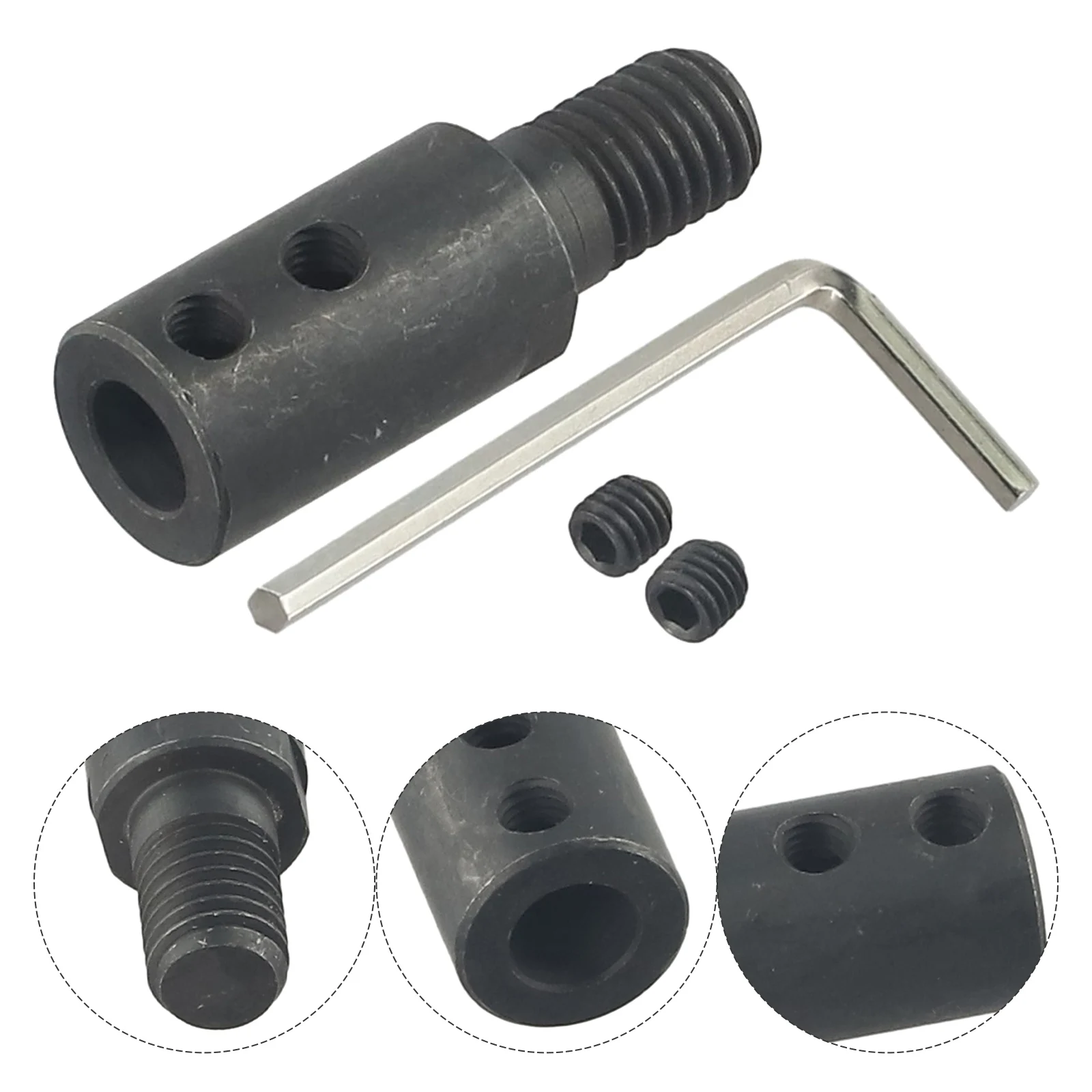 1-Set M10 Bushing Saw-Blade Connecting Shaft 5/6/8/10/12/14mm For Saw Blade Connection Joints Adapters Power Tool Accessories