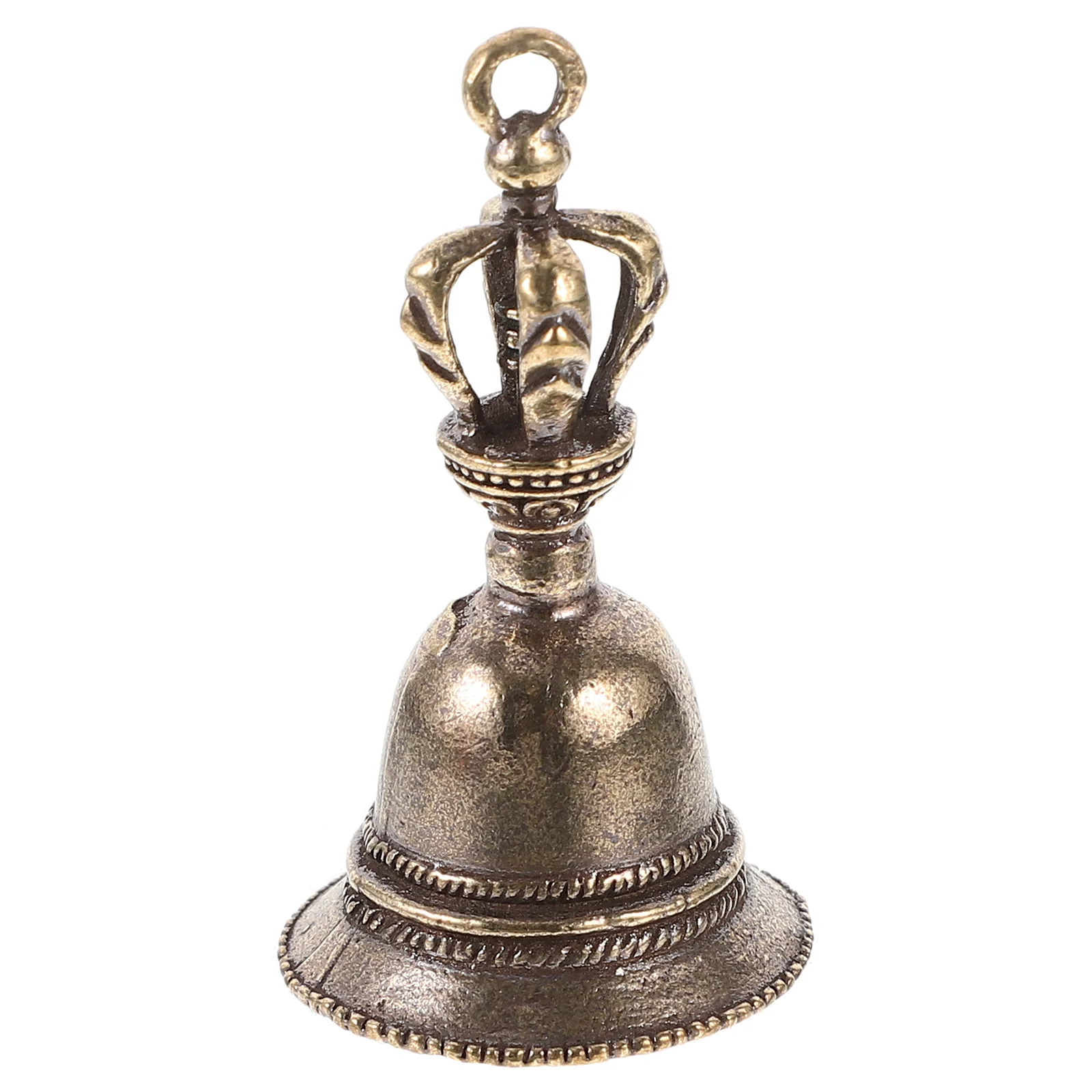 

Household Hand Bell Child Home Decor Vintage Brass Customer Service Desktop Ornament