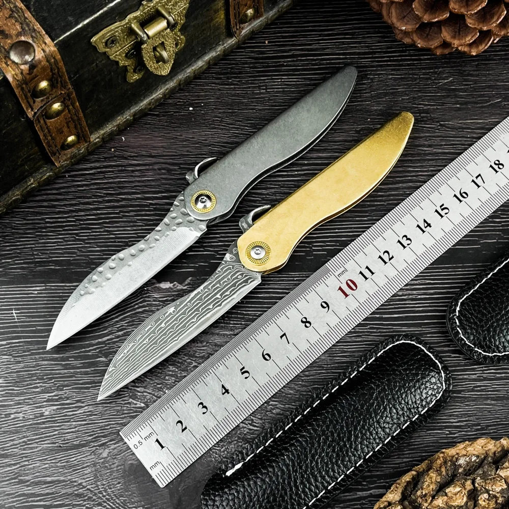 Higonokami Outdoor Mini Folding Knife: Portable Hiking Pocket Knife, Everyday Carry Knife, Adventure Camping Tool, Fruit Peeler