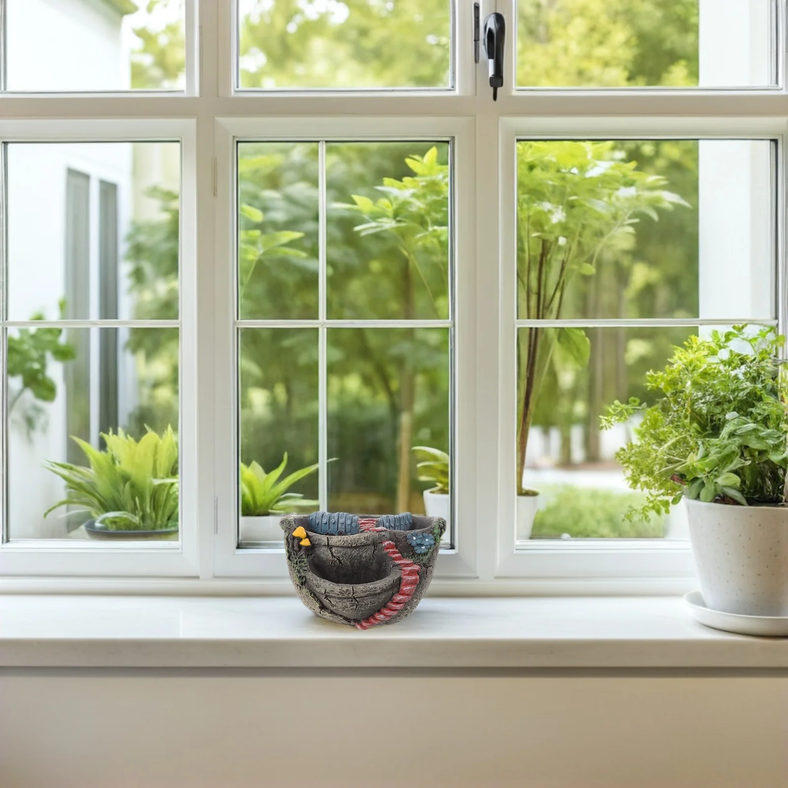 

Small Concrete Succulent Planter Pot Cement Flowerpot Drainage Hole Indoor Outdoor Garden Rustic Plant Holder Small Planter Pot