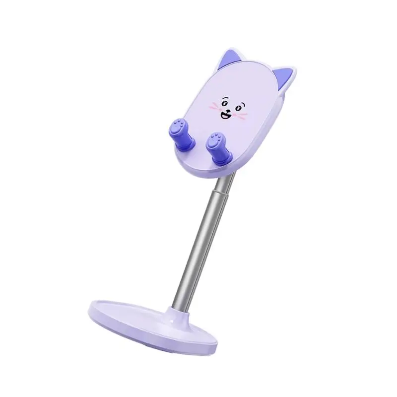 R53C Desktop Cats Ear Device Holder for Handsfree Calls and Tablet Viewing at Home