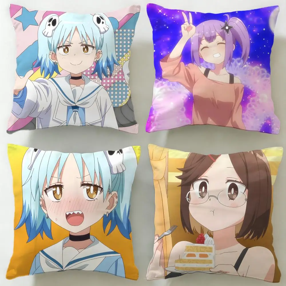 

Чехол для подушки Ninja to Koroshiya no Futarigurashi, мягкий и легко моющийся чехол для подушки – универсальный для дивана, кровати, путешествий и офиса