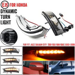 Rearview Mirror Dynamic LED Indicator Lamps For Honda FIT/JAZZ GD1/GD3 Saloon GD6/GD8 For CITY GD3/GD6 Turn Signal Light