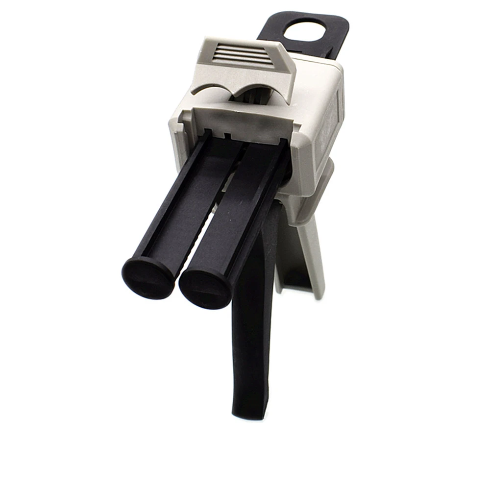 

Dispensing Gun 50ml 1:1 Epoxy Resin Mix AB Glue Acrylic Glue Mixing Dispensing Caulking Gun Manual Applicator Adhesive Dispenser