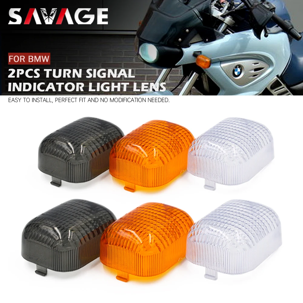 2pcs Turn Signal Indicator Light Lens For BMW F650GS F650CS Scarver F650ST F650 Funduro G650GS Motorcycle Accessories Lamp Lens