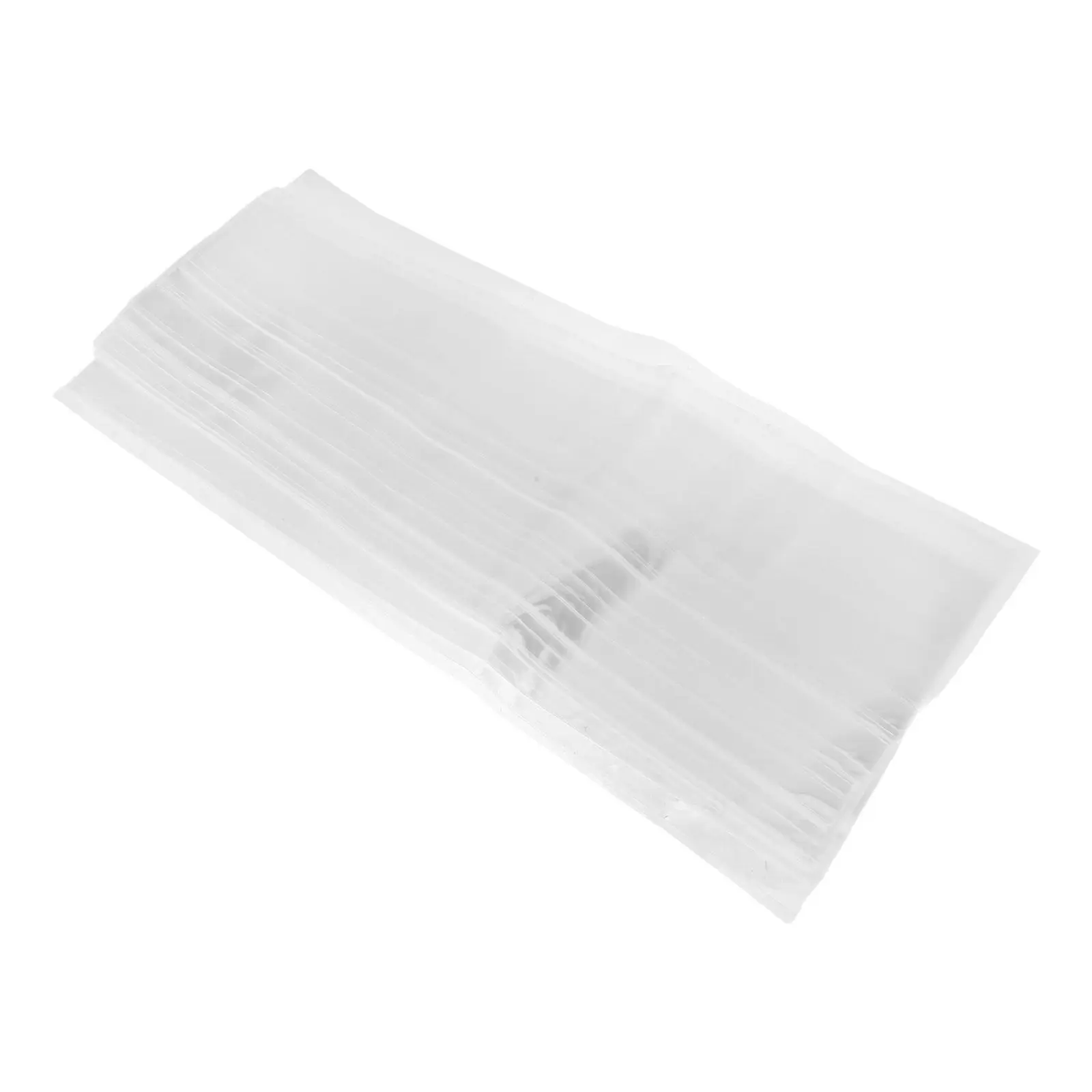 25Pcs Clear Plastic Tie Packaging Bags Dustproof Neck Tie Storage Sleeves Organizer Bag 30.3x4.7 Inch for Men's Necktie Display