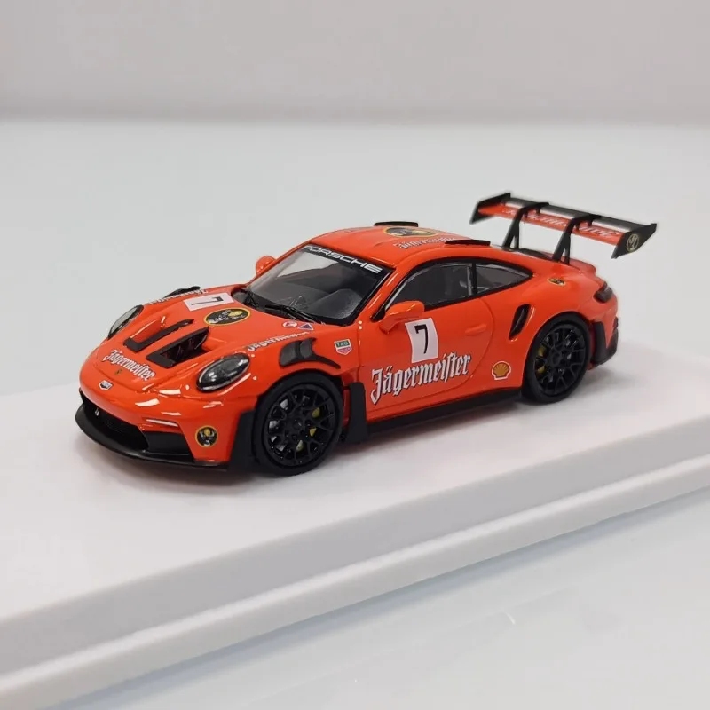 Diecast 1/64 Scale 992 Porsche 911 Alloy Car Model Porsche GT3 RS Model Car Toys for Boys Gift Collectible Ornament Gift Box