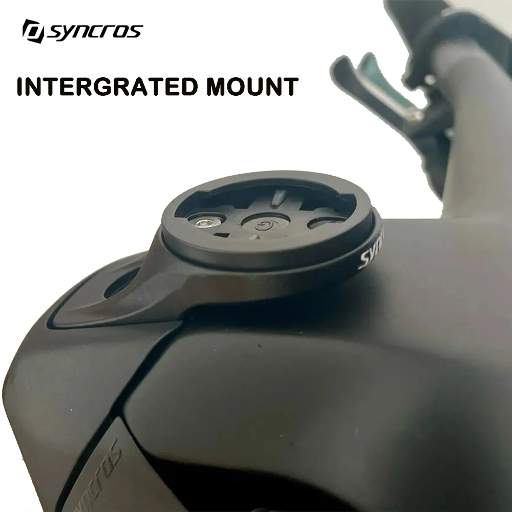 

SYNCROS CNC 0°/-10° Aluminum Top Cover Computer Stand for FRASER IC SL WC/DC/XC HANDLERS XC STEM 1.5/2.0 GARMIN/Wahoo/Bryton