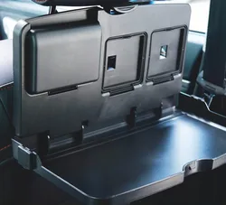 Car Food Tray Stable Folding Dining Table Drink Holder Universal Car Seat Back Pallet Stowing Tidying Storage Car Accessories