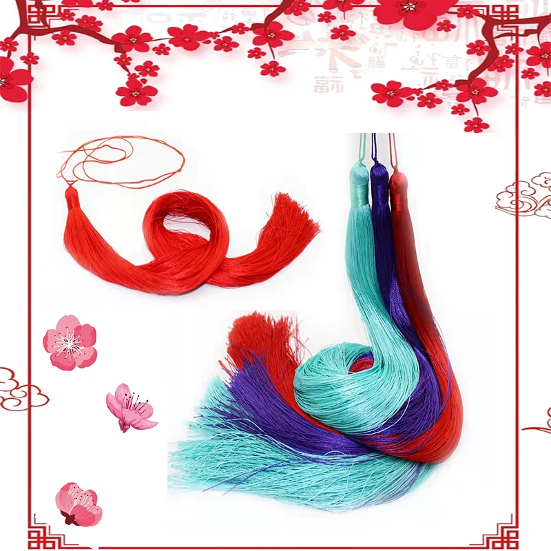 

1Pcs 50CM Polyester Silk Beads Tassel Fringe Brush Tassels Trim for Crafts DIY Jewelry Finding Embellish Curtain Accessories