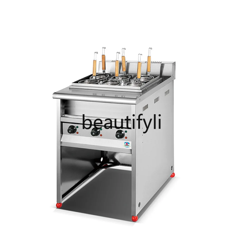 

Электрическая плита для приготовления лапши в ресторане, независимая газовая плита для отопления муки с контролем температуры и экраном утечки