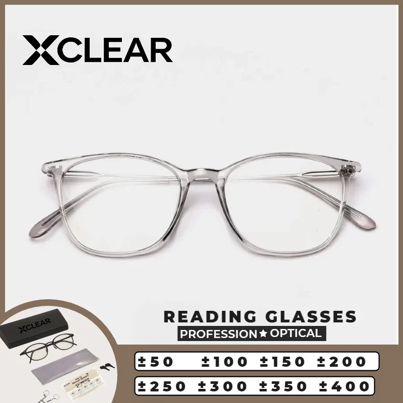 

XCLEAR Fashionable Cat Eye Design Women Myopia Prescription Glasses High Quality Blue Light Blocking Multifocal Reading Eyeware