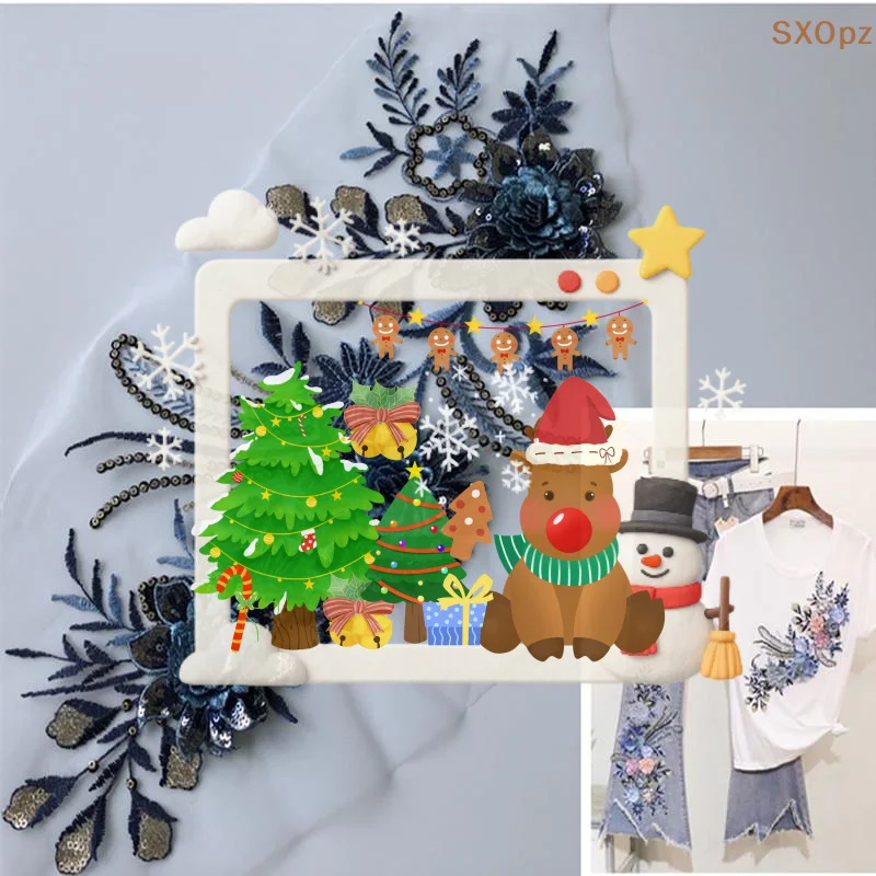 

Вышитые нашивки «сделай сам», большие нашивки с цветочной вышивкой, длинная нить с цветами, одежда, железная нашивка, декор