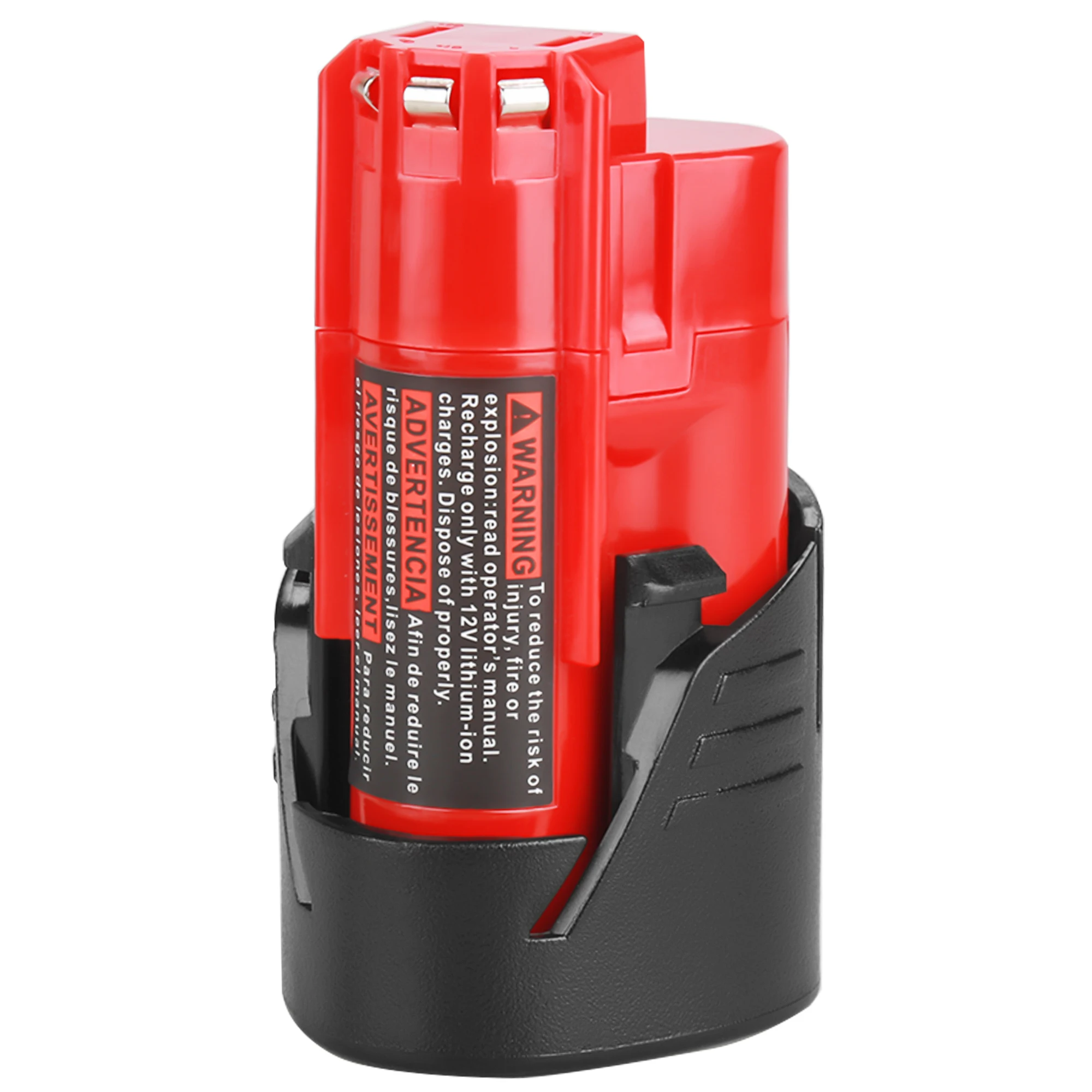 12V 3000mAh Battery For Milwaukee M12 48-11-2411 48-11-2420 48-11-2401 48-11-2402 48-11-2401 12-Volt M12 Cordless Tools
