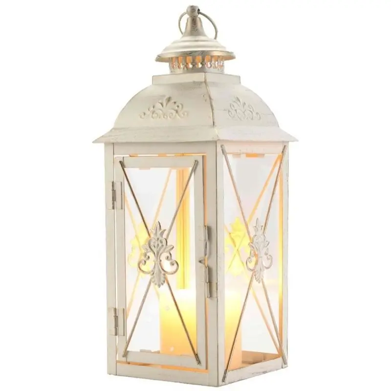 【CUSTOMER FAVORITE】Photo Props Showcase Photo Props Simple Candle Lamp Vintage Wrought Iron Lamp Decorative Lamp