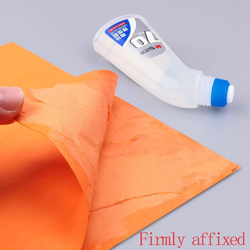 M&G Glue Liquid Transparent Adhesive 70ML/spigot, suitable for handmade diy production, financial notes paste office supplies