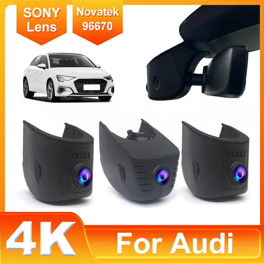 

4K Dash Cam Car DVR Camera for Audi q7 q5 q3 q2 q8 rs5 rs3 rs7 rs6 for audi a6 c7 a4 b8 b9 a3 8v 8p a5 a7 tt s3 8v s5 b9 s4 b8