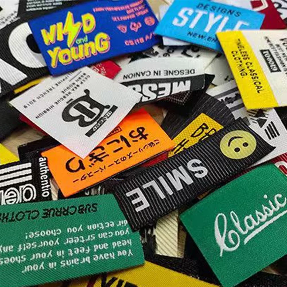 Mixed 25Pcs/Lot Fashion colour Printed Patches Sewn Cotton weaving Embroidery Clothing Handmade DIY Garment Decor Accessories