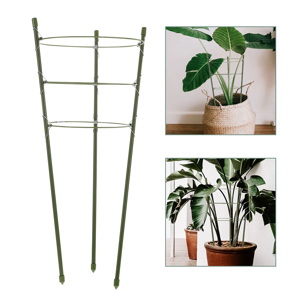 

3 Sets Plant Climbing Frame Indoor and Outdoor Rose Wire Bracket Succulent Support Stakes Cages Vine