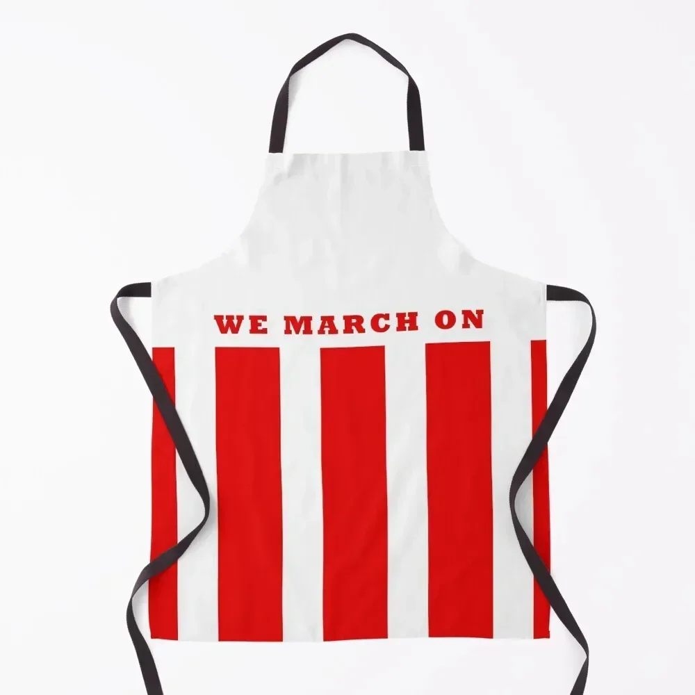 

We March On - Southampton Apron women's work Kitchen For Man christmas kitchen Apron