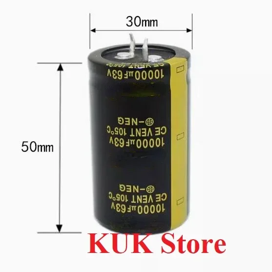 Imported Original  100%  NEW  63V  10000UF  30 x 50 mm