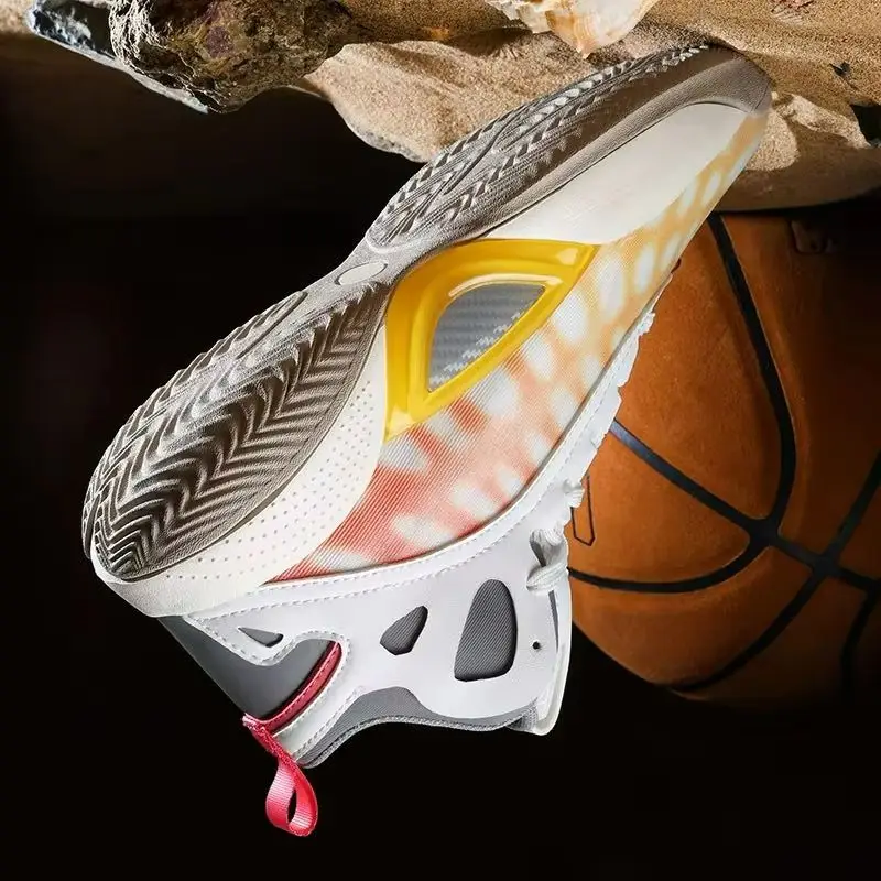 

Новинка 2024 года, баскетбольная обувь для мужчин и женщин, противоскользящая спортивная обувь для мальчиков, уличные баскетбольные кроссовки, тренировочная обувь