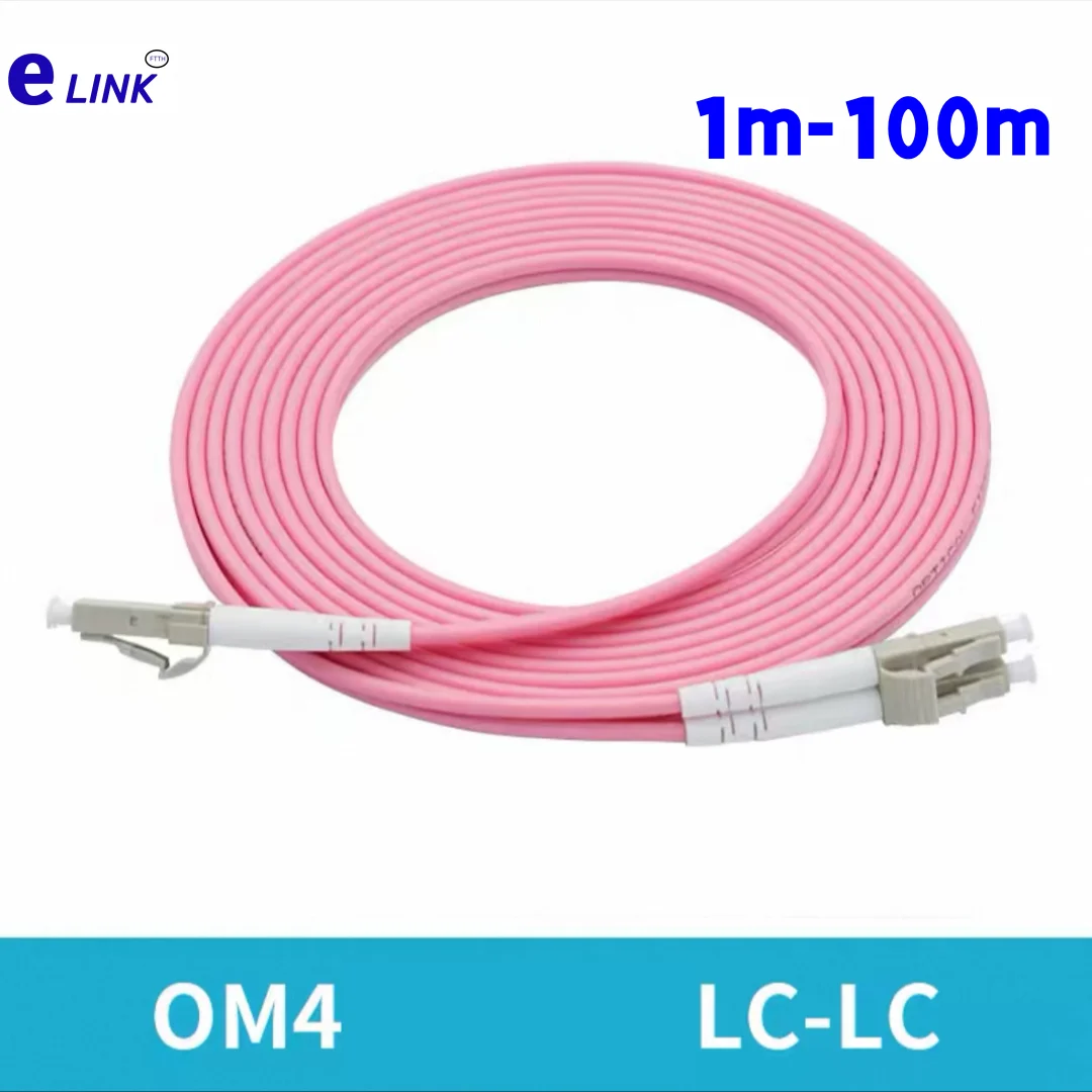 fiber-patch-cord-lc-lc-om4-duplex-20m-30m-100m-lc-dx-multimode-cable-1m2m3m5m7m10m-optical-fibre-jumper-free-shipping-elink