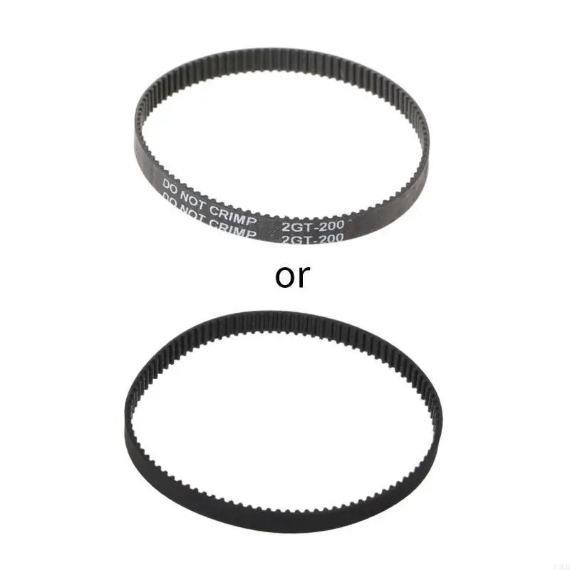 

2025 New GT2 Timing Belt Closed Loop Rubber 200 280 400 610 852mm 6mm Synchronous Belt