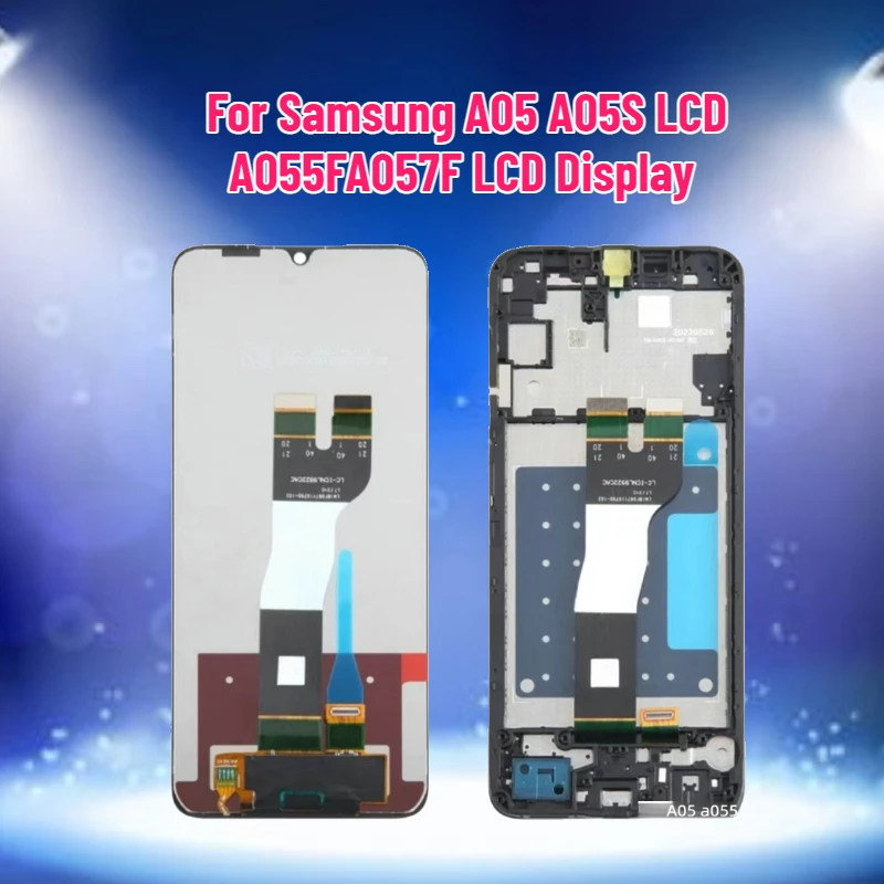 

TFT for Samsung A05 A05S LCD A055FA057F LCD Display with Frame Digitizer Assembly for A057/A05S LCD Display