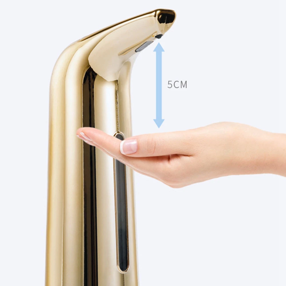 Automatic Liquid Soap Dispenser Sensor Soap Dispenser Touchless ABS Soap Dispenser for Kitchen Bathroom Cleaning 400ML