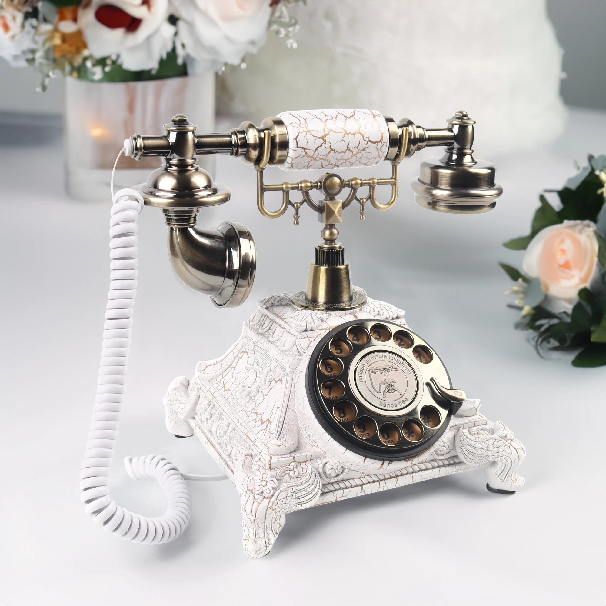 CHEETA retro dekorace starý móda provázkový telephones guestbook telefon vintage antický klasický audio cizozemský kniha telefon