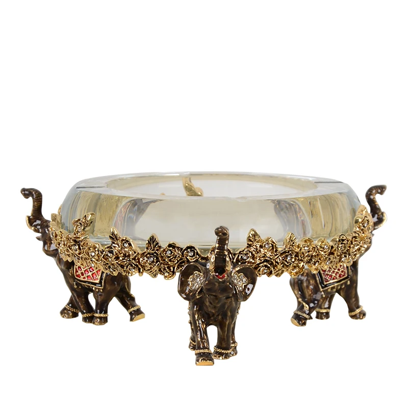 

ashtray Chinese living room coffee table ornament European office lucky decoration