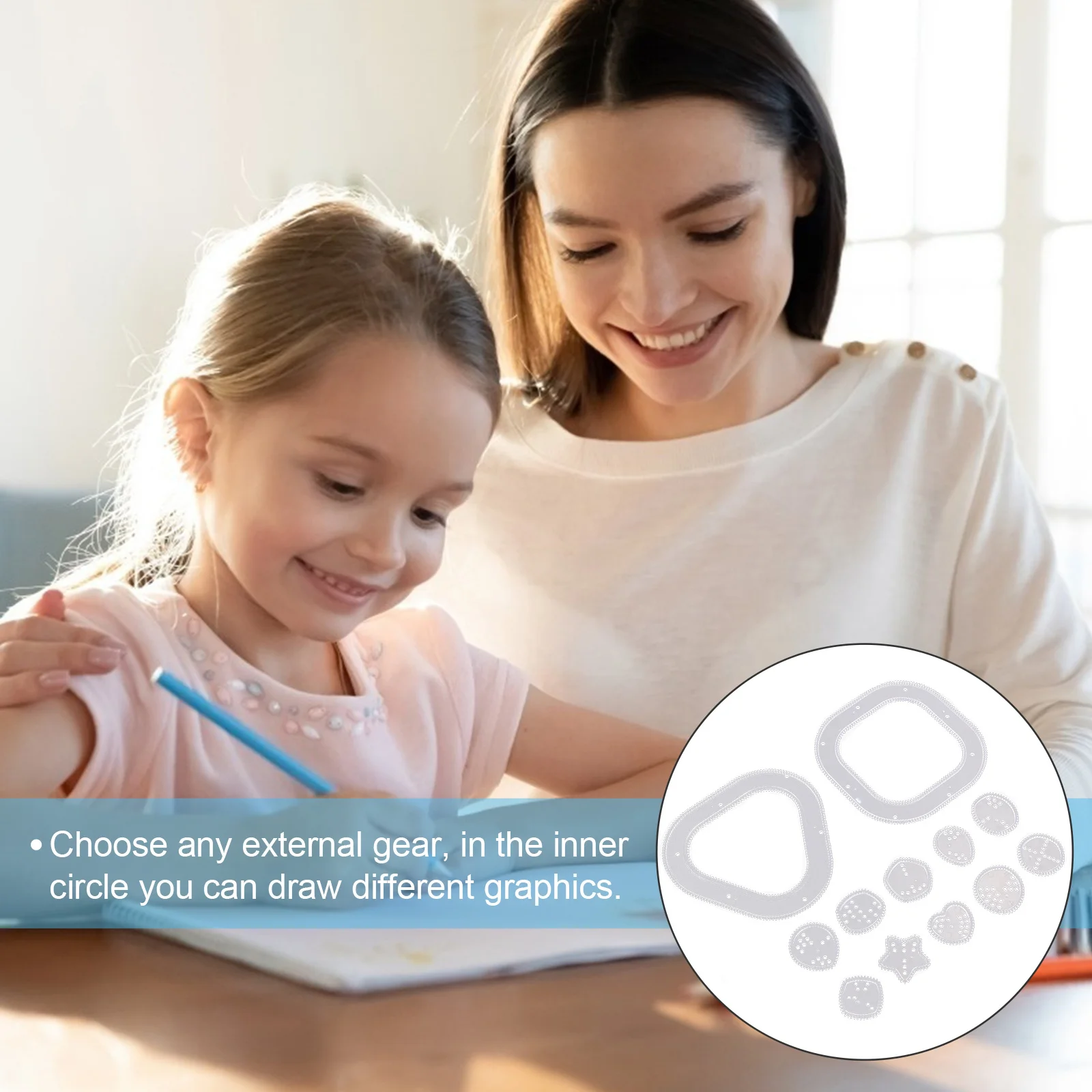 

1 Set Wanhua Set Drawing Templates For Painting Ruler Kit Diy Scratch Template Hollow Ruler Tools Art Drawing Instrument