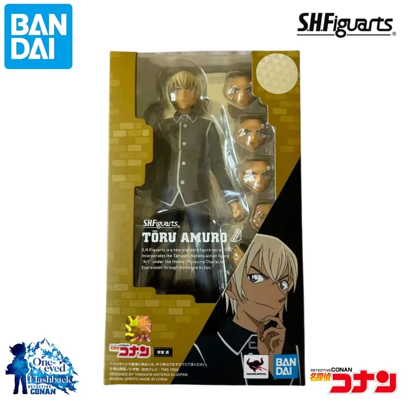 

Bandai Original In Stock Original S H Figuarts Anime Detective Conan Anime Characters Furuya Rei Model Brand New Boxed Garage