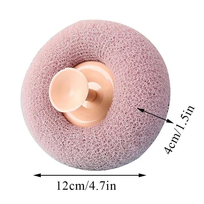Bath Brush Soft Hair Bath Brush Back Ball Brush Cleaning Brush Shower Body Cleaner Exfoliat Scrubbers Bath Ball Bathroom Access