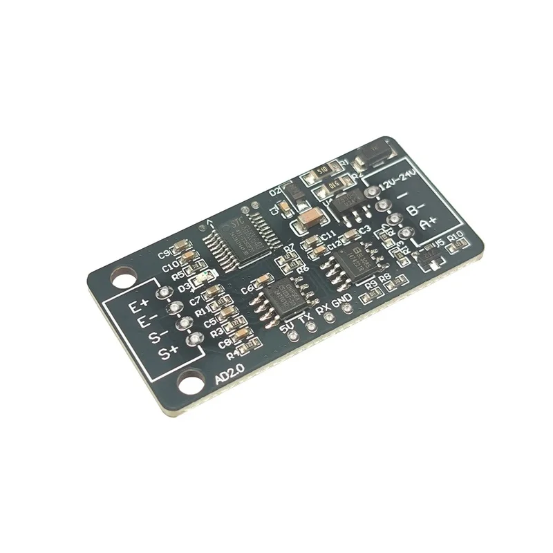 Load Cell DC12-24V RS485 Modbus Digital Weighing Transmitter Module485 Amplifier PCB for PLC Batching Check Weigher Board Module