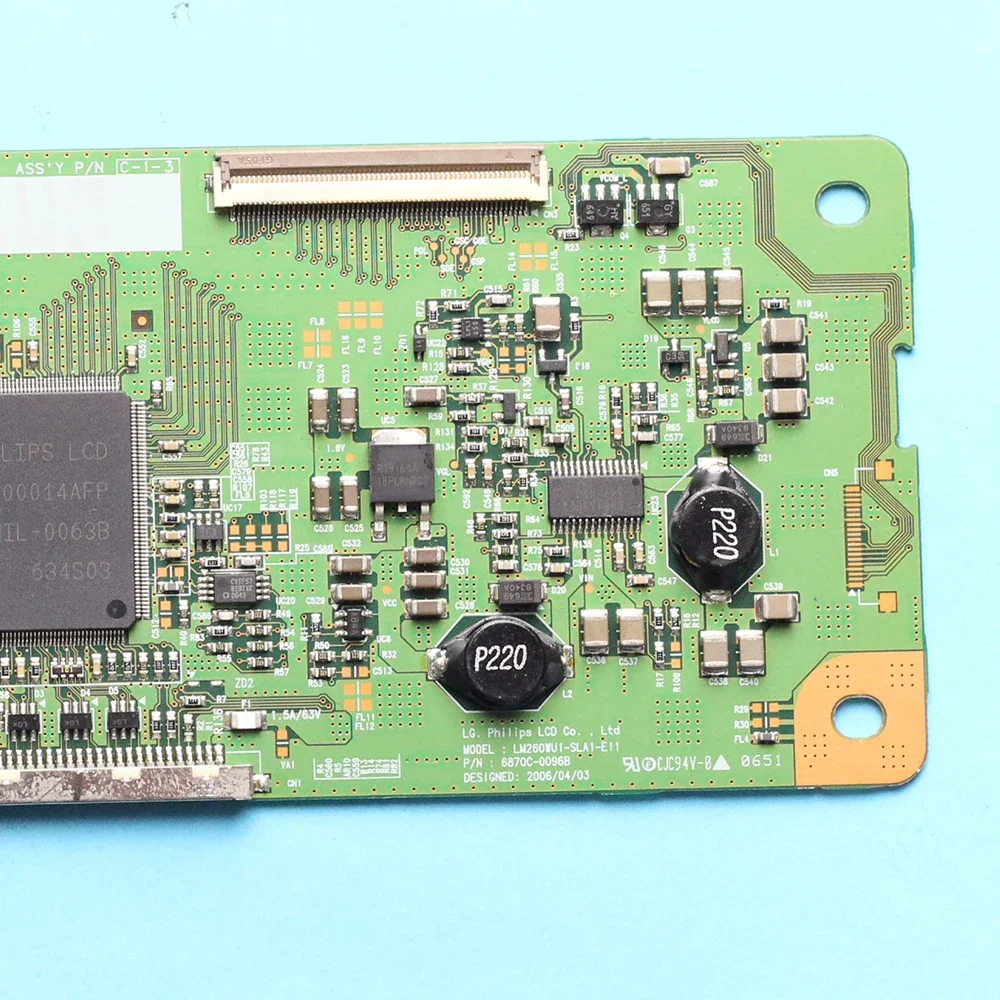 6870C-0096B LM260WU1-SLA1-E11 T-Con Board Modell 6870c0096b LM260WU1SLA1E11 Original Logic Board t con bord 6870c professionelle